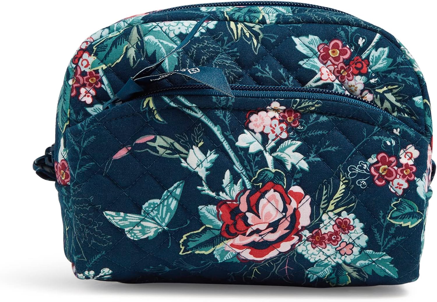 Vera Bradley Women's Cotton Medium Cosmetic Makeup Organizer Bag