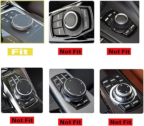 Miniatura 9 de CONGCONG Funda interior para caja de cambios de BMW, accesorio de cristal brillante, compatible con BMW 330 i 2020-2022X3 2021-2022430 2021-2022X4