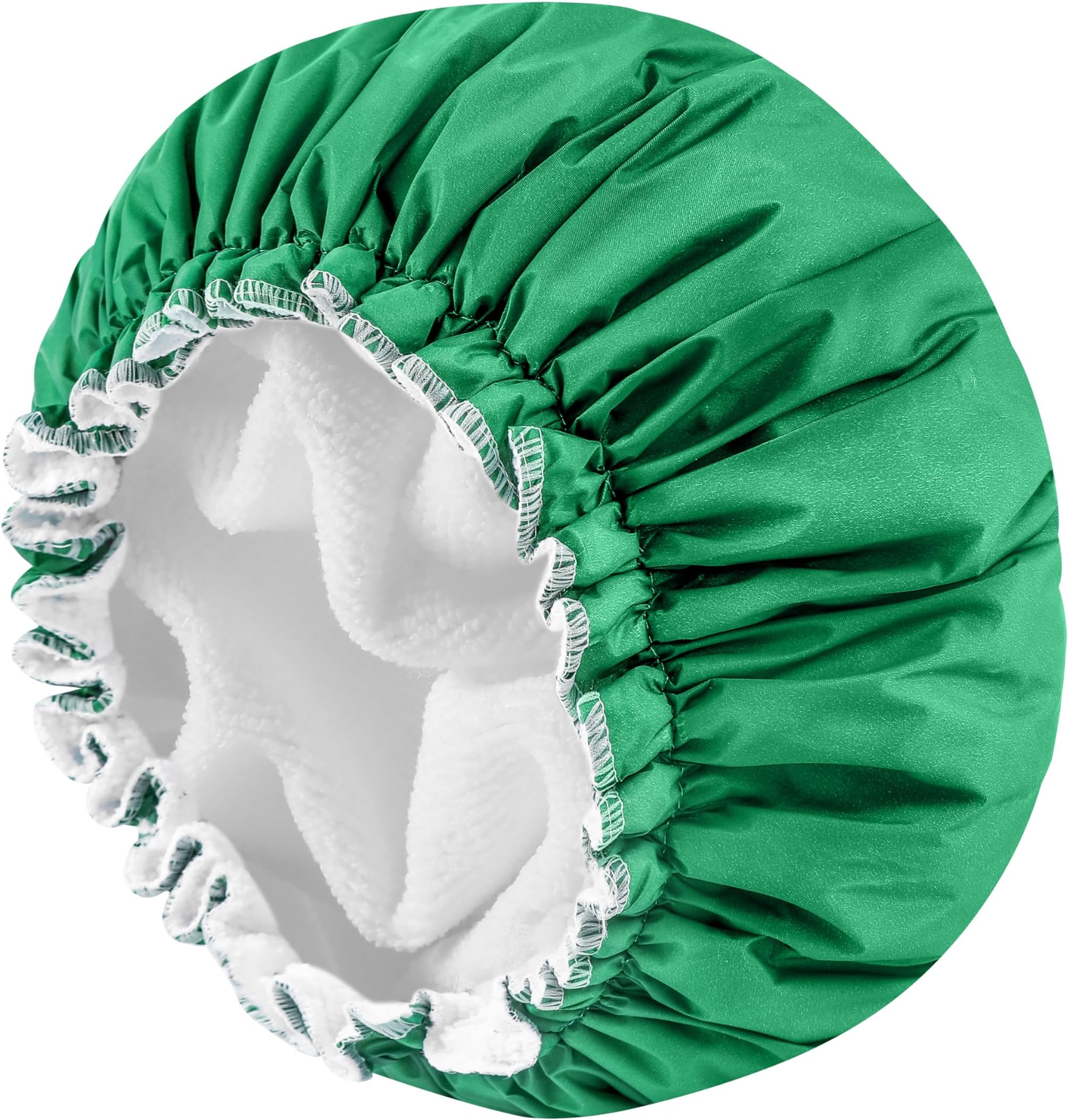 YIZIJIZI Shower Caps for Women, Terry Lined Shower Cap