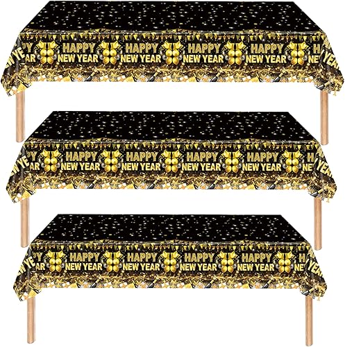 Vista 15 de 3 piezas diferentes de mantel de fiesta mexicana, manteles desechables de plástico para Cinco de Mayo, suministros de fiesta con temática mexicana