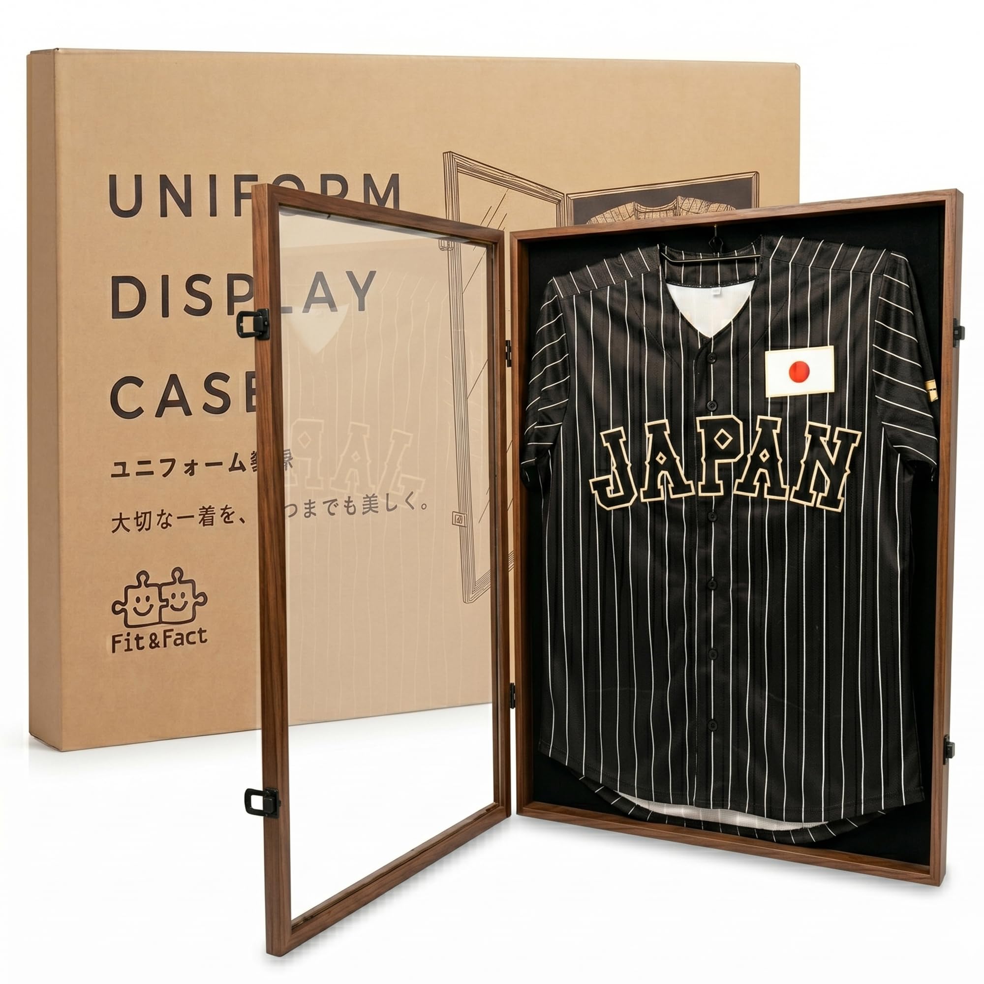 Amazon.co.jp: Fit&Fact ユニフォーム額縁 サッカー 野球 ディスプレイ