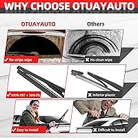 Vista 6 de Juego de limpiaparabrisas trasero, repuesto para Mazda CX5 CX-5 2010-2015 OEEKMZCX5RW