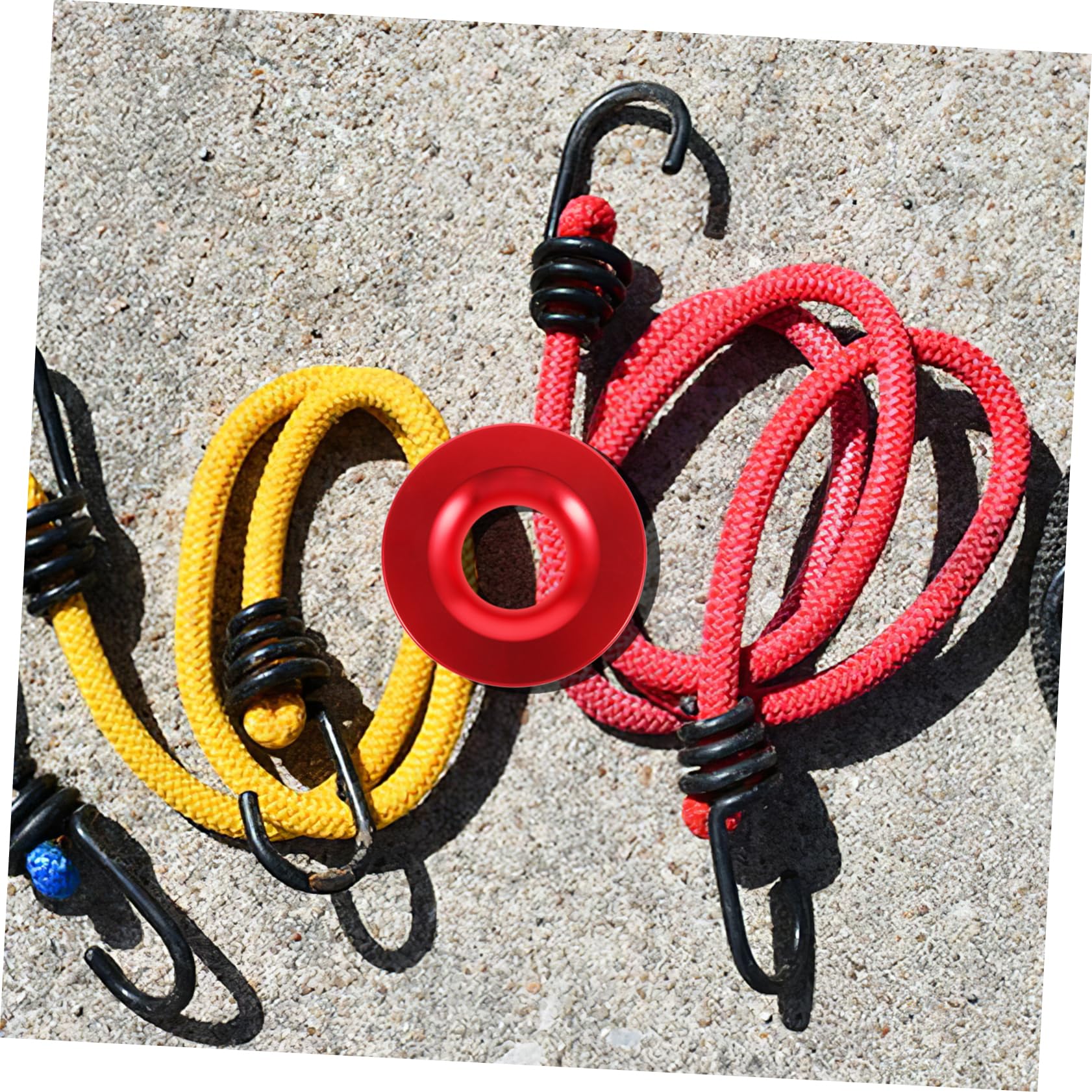 ABOOFAN Quick Truck Winch Snatch Ring Towing Snatch Ring Aluminum Alloy Easy Installation