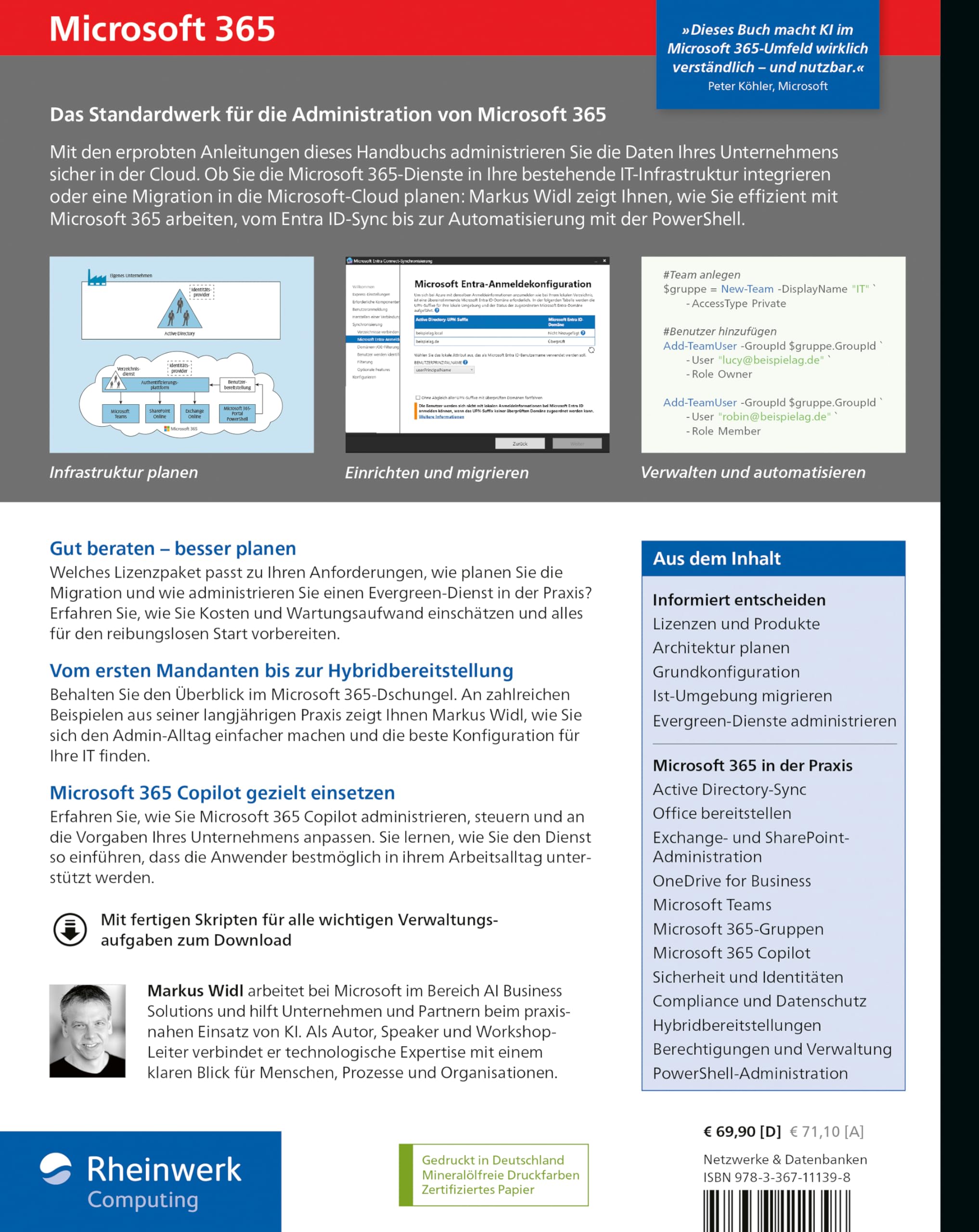 Microsoft 365: Das umfassende Handbuch für alle Admins. Für alle Business- und Enterprise-Editionen geeignet (Ausgabe 2026)