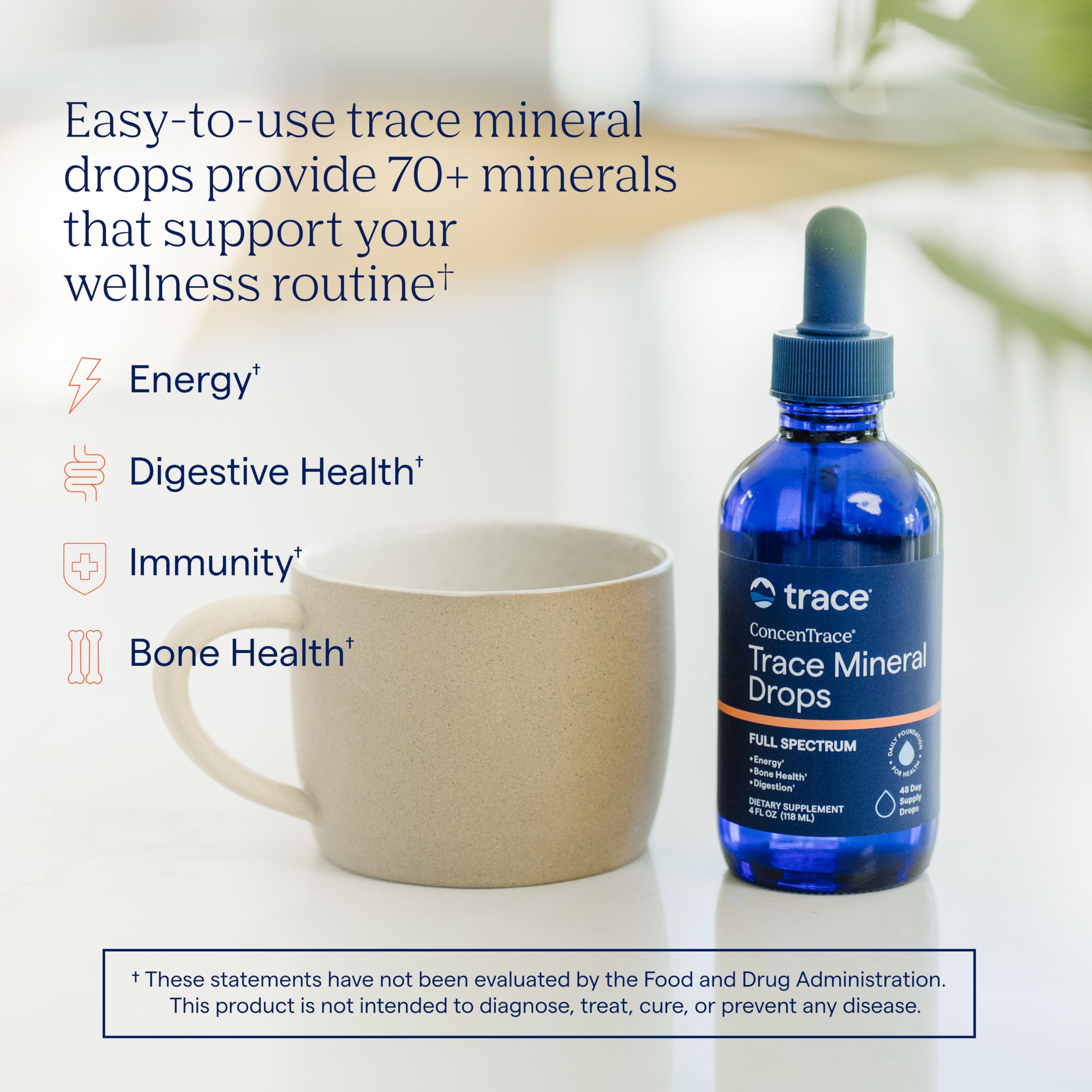 ConcenTrace Trace Mineral Drops, 4 fl oz, 48 Day Supply — Amazon image 2
