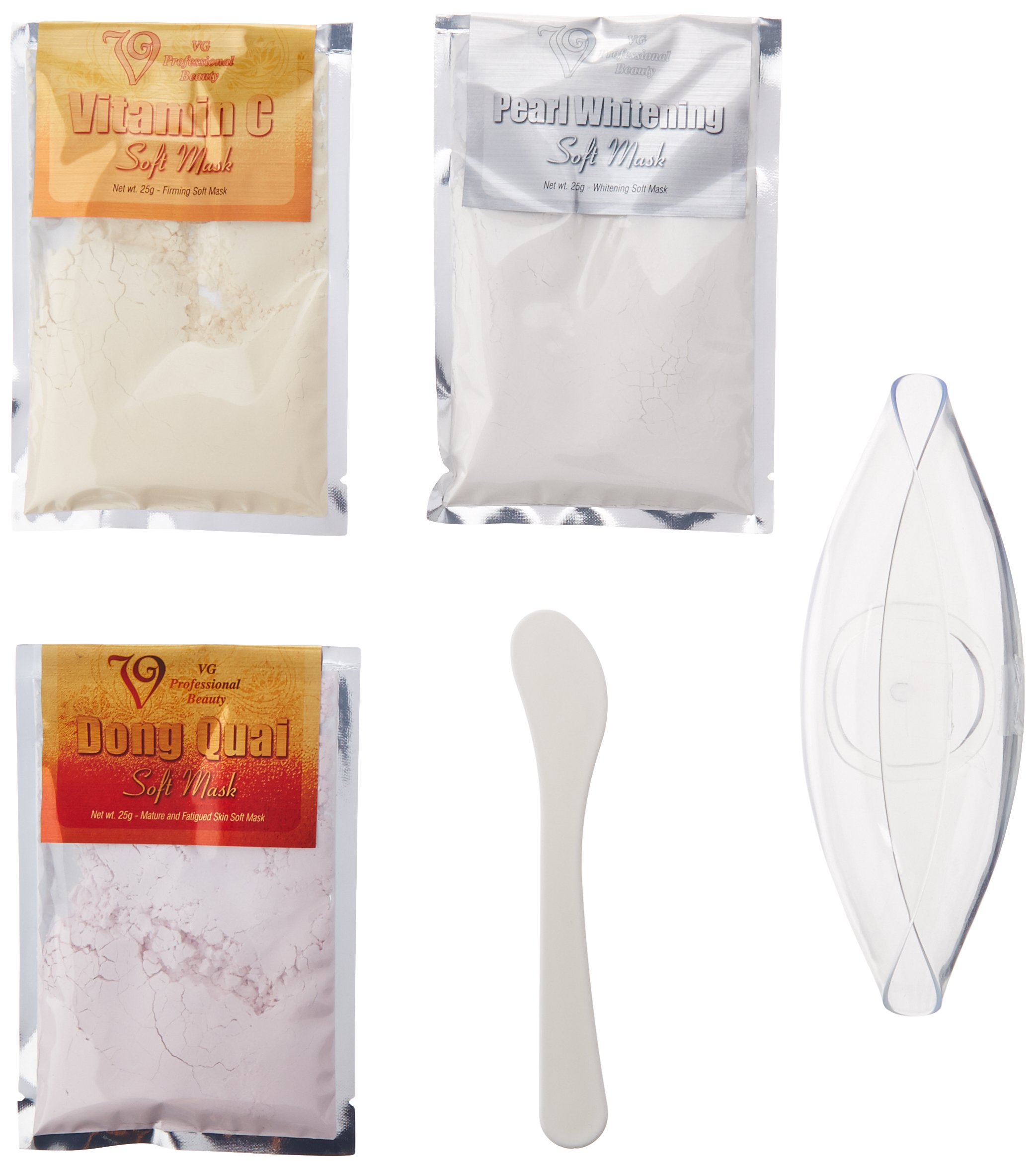 VGFacial Soft Mask DIY Kit for Brightening and Firming all Types of Skin