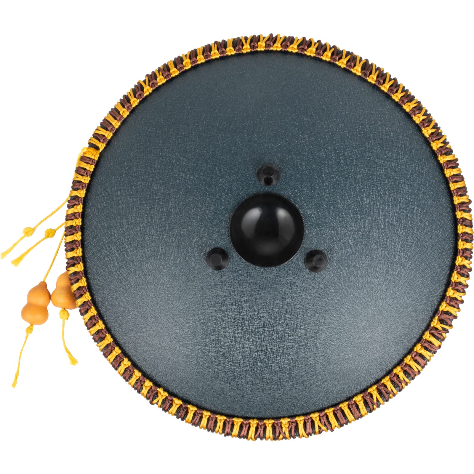 VEVOR Tambour à Main 14 notes, Tambour à Languette 14 pouces, Handpan Instrument de Musique bleu, Idéal pour Méditation Personnelle, Musicothérapeutes, Spectacles