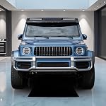 7'9" x 16' Tapis de garage lourd - Mat de confinement imperméable à la pluie avec 1.2" Des bords levés, 610GSM PVC Garage Tapis de voiture pour under Car to Trap Mud & Huile non glissante