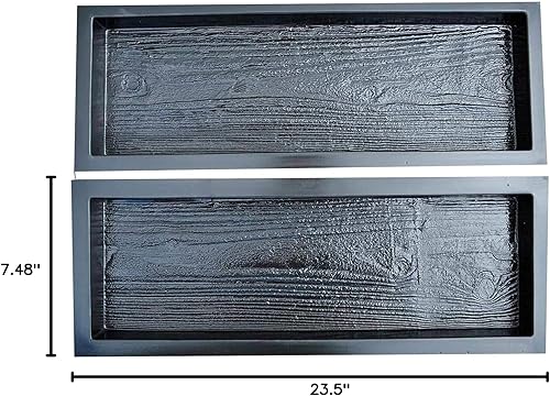 Miniatura 10 de SvitMolds Moldes de hormigón DIY 2 moldes de madera vieja moldes de hormigón molde de jardín de piedra escalonada para patio adoquines para jardín