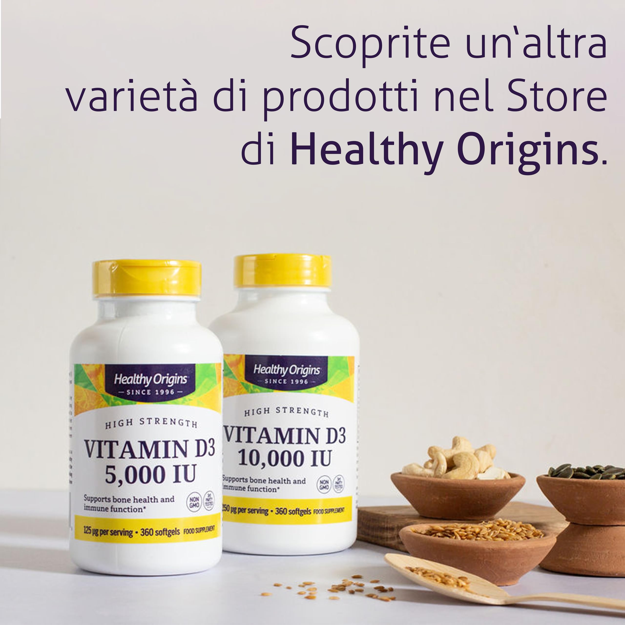 Healthy Origins Natural EpiCor (lievito fermentato), 500 mg, 150 capsule Vegan, Testato in laboratorio, Vegetariano, Senza glutine, Senza soia, Non OGM