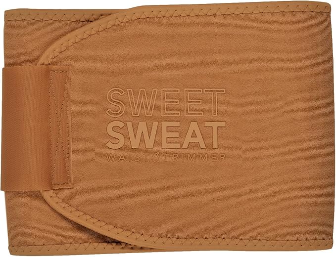 Sweet Sweat Waist Trimmer 'Toned' for Women and Men | Premium Waist Trainer Belt to Tone your Stomach & Sweat More!