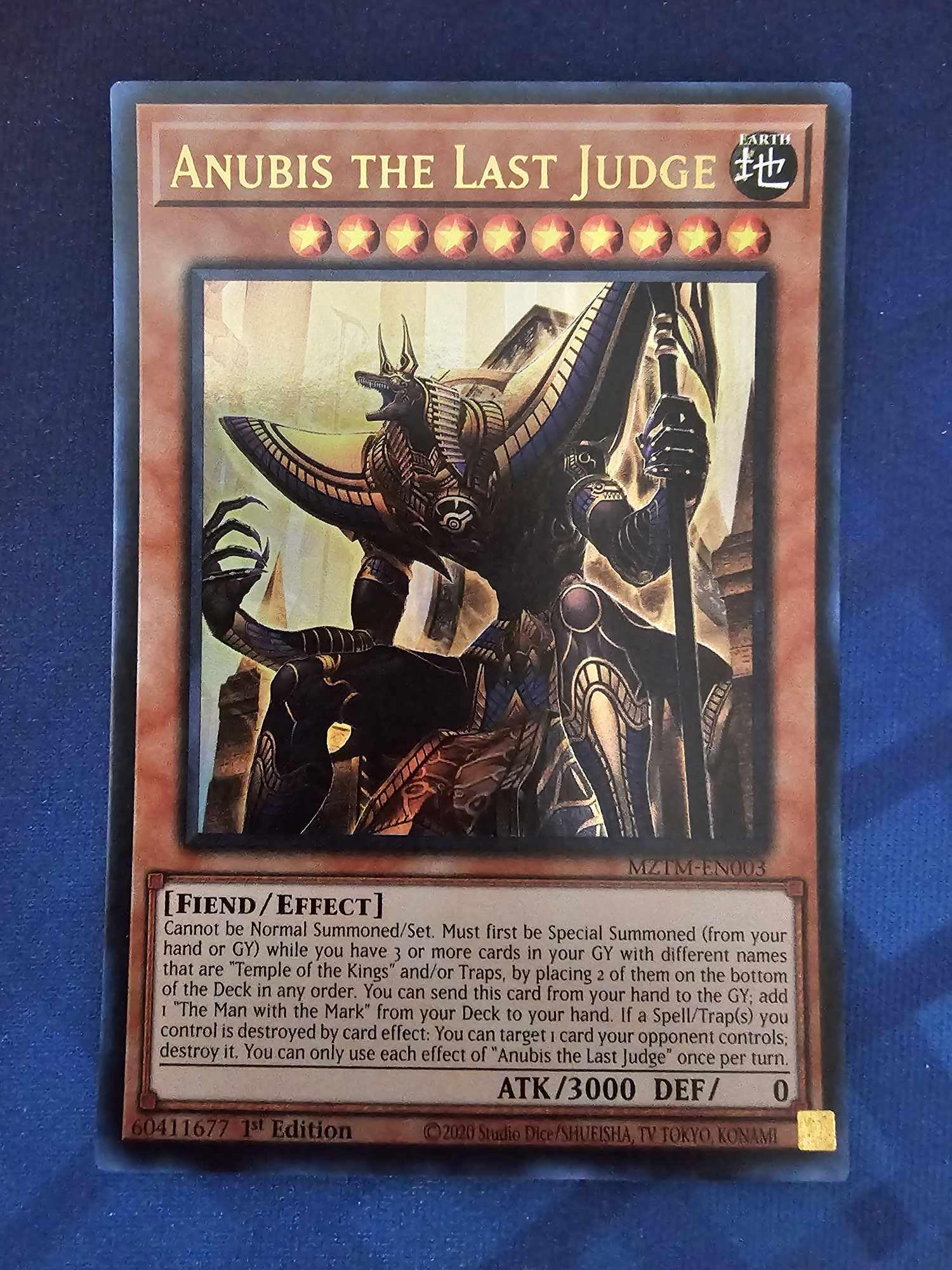 anubis yugioh card The End Of Anubis TU04-EN007 – Aus Ygo main image 1