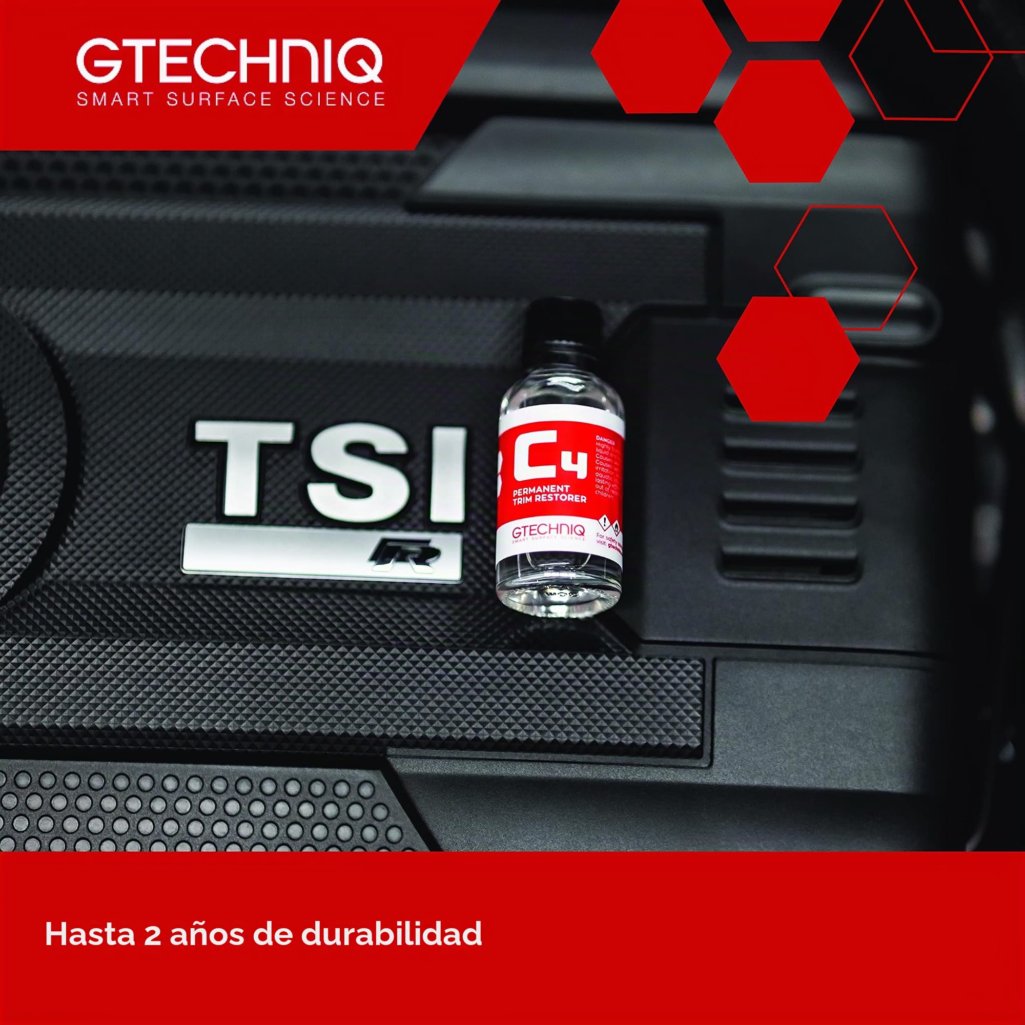Reparador permanente para molduras de coche C4