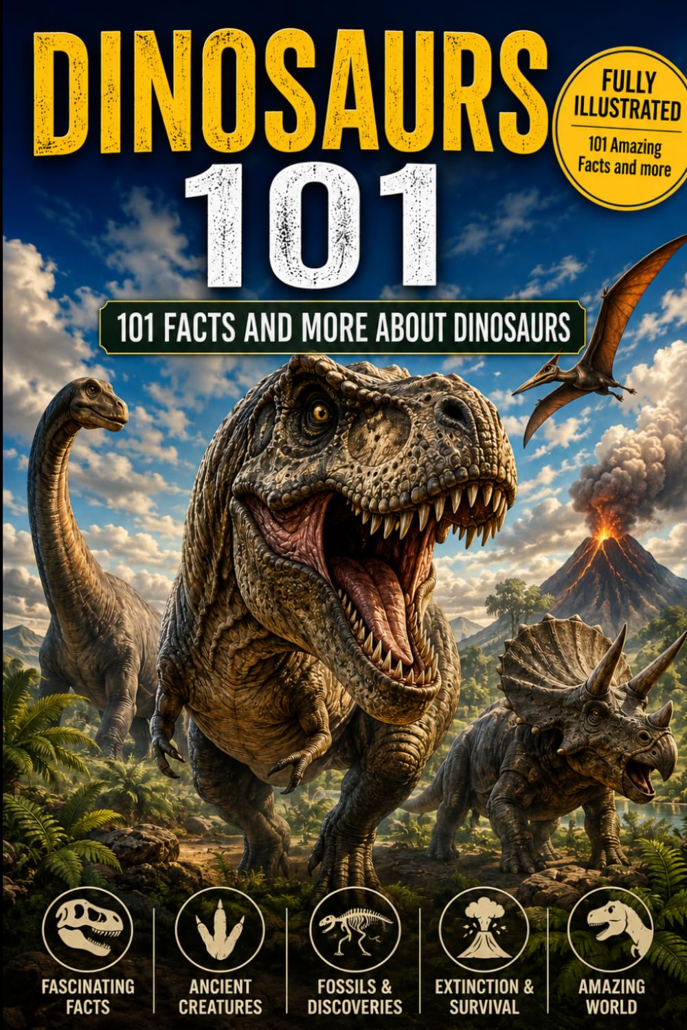 Dinosaurs 101 101 and more facts about Dinosaurs (101 Facts and More Series)