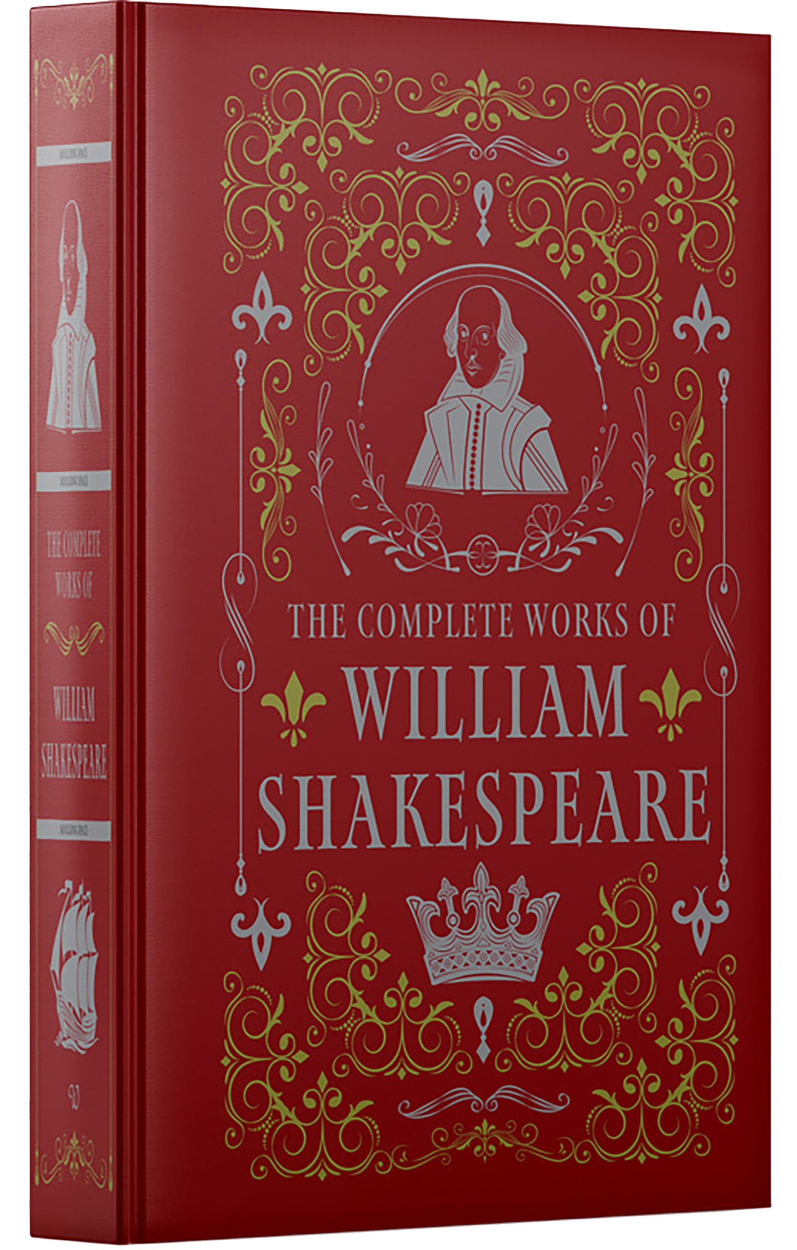 The Complete Works Of William Shakespeare (Deluxe Leatherbound edition)