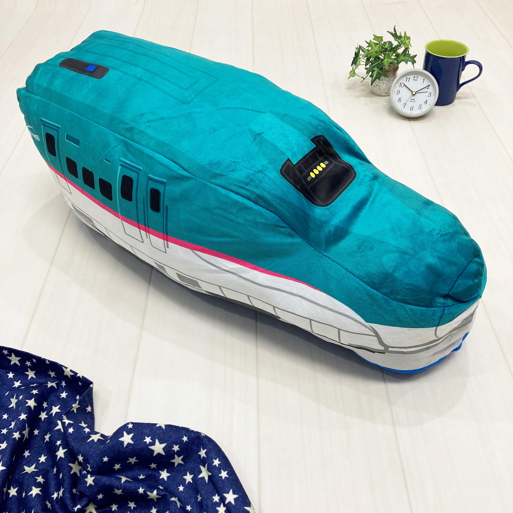 Amazon.co.jp: MORIPiLO 抱き枕 プラレール 新幹線 はやぶさ