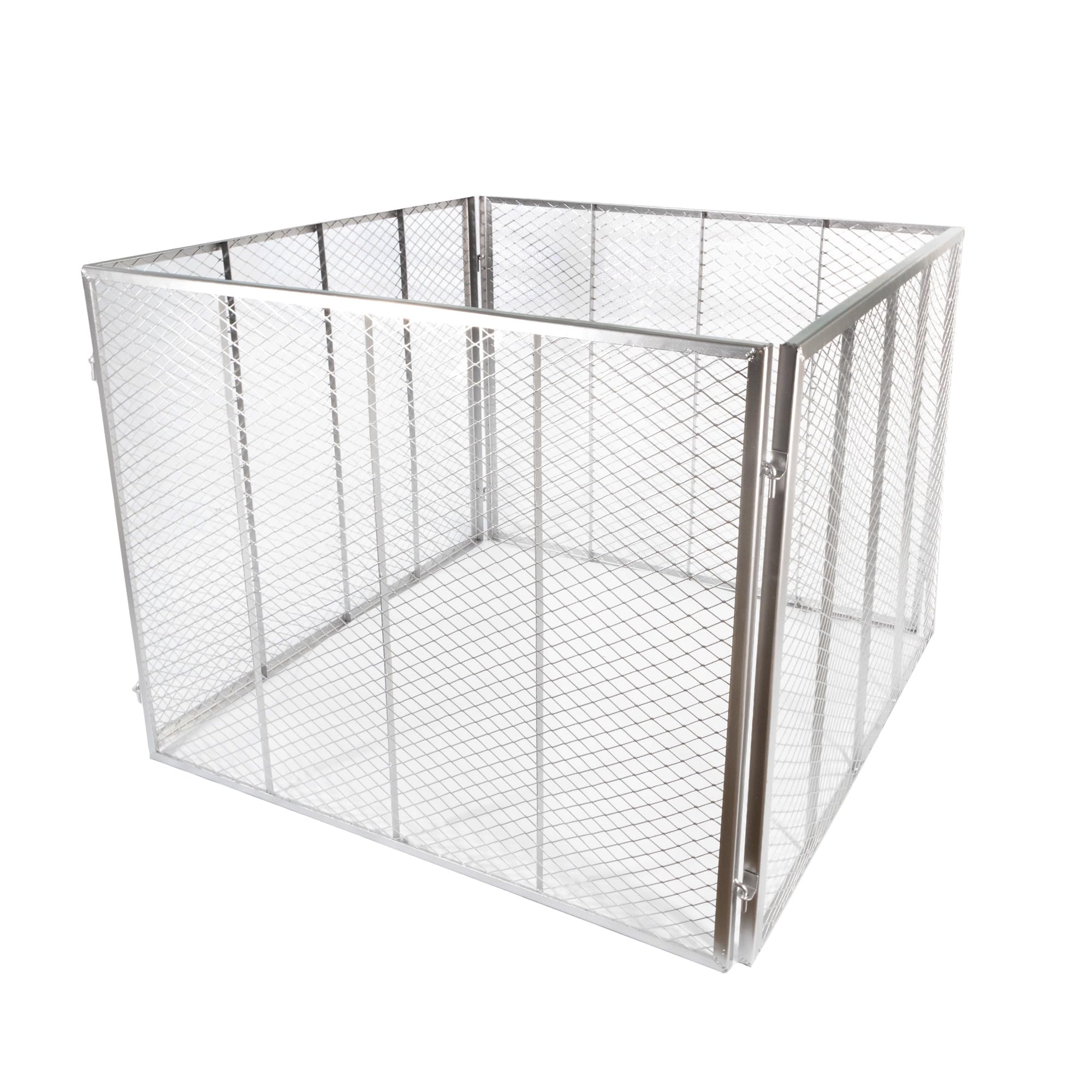 Giardino compostbak metaal groen 80 x 80 cm kopen? | grond