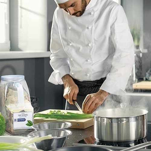 Miniatura 4 de McCormick Culinary Whole Bay Leaves, 8 onzas, un recipiente de 8 onzas de hojas de laurel enteras a granel para un sabroso sabor floral, perfecto en