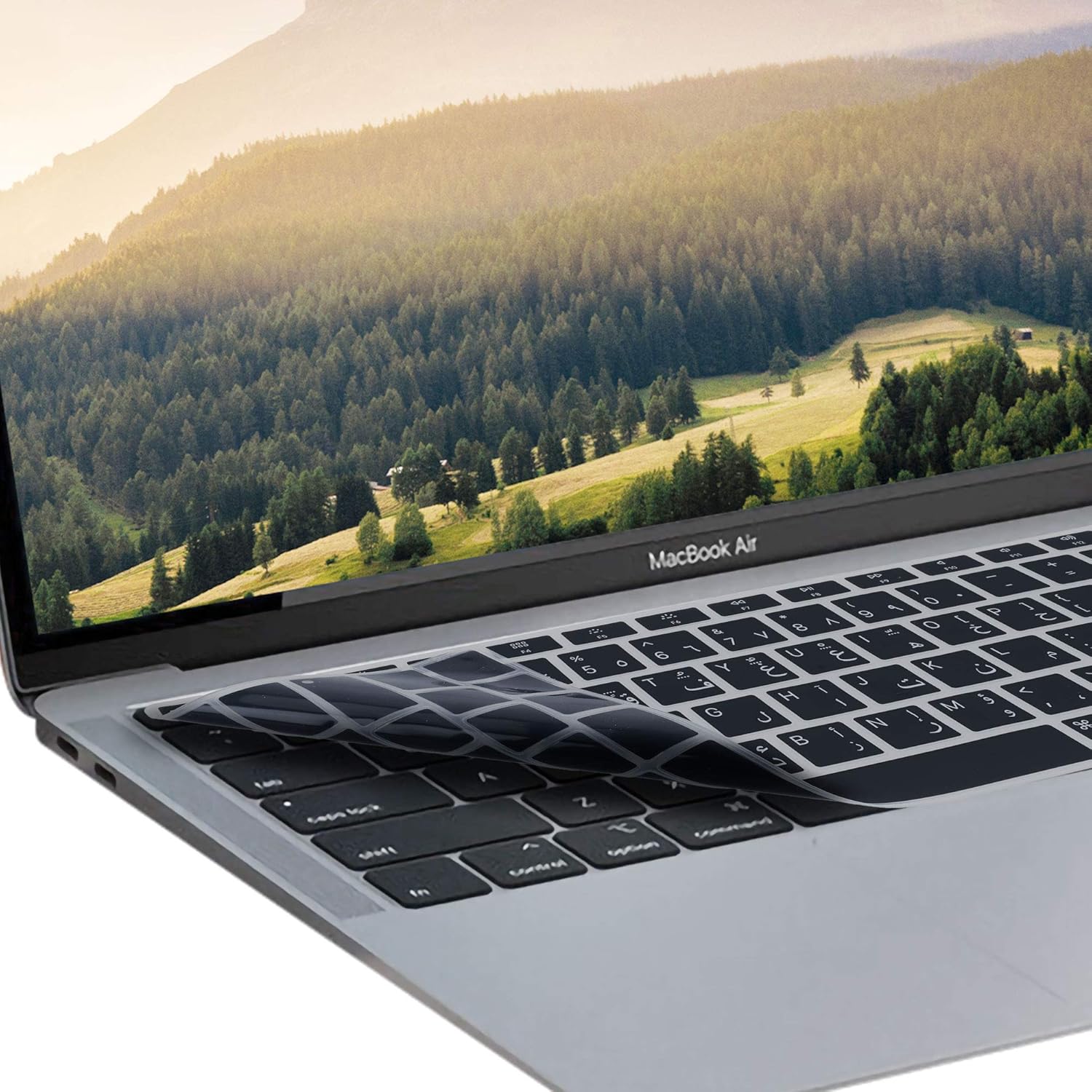 kwmobile Silicone Keyboard Protection QWERTY (Arabic) Keyboard Cover