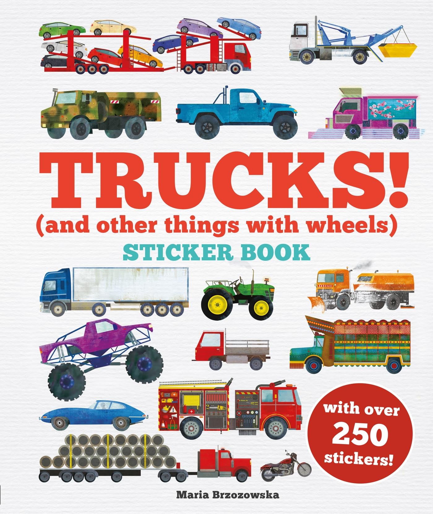 Trucks! Sticker Book by Bryony Davies (Paperback Book)