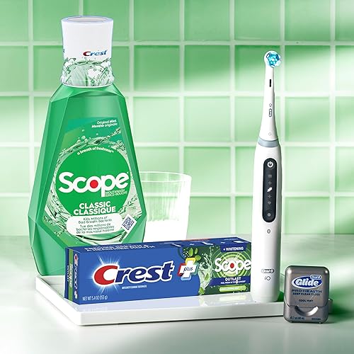Miniatura 7 de Crest Scope Classic Mouthwash, Original Formula, 500 Ml, 4 Count