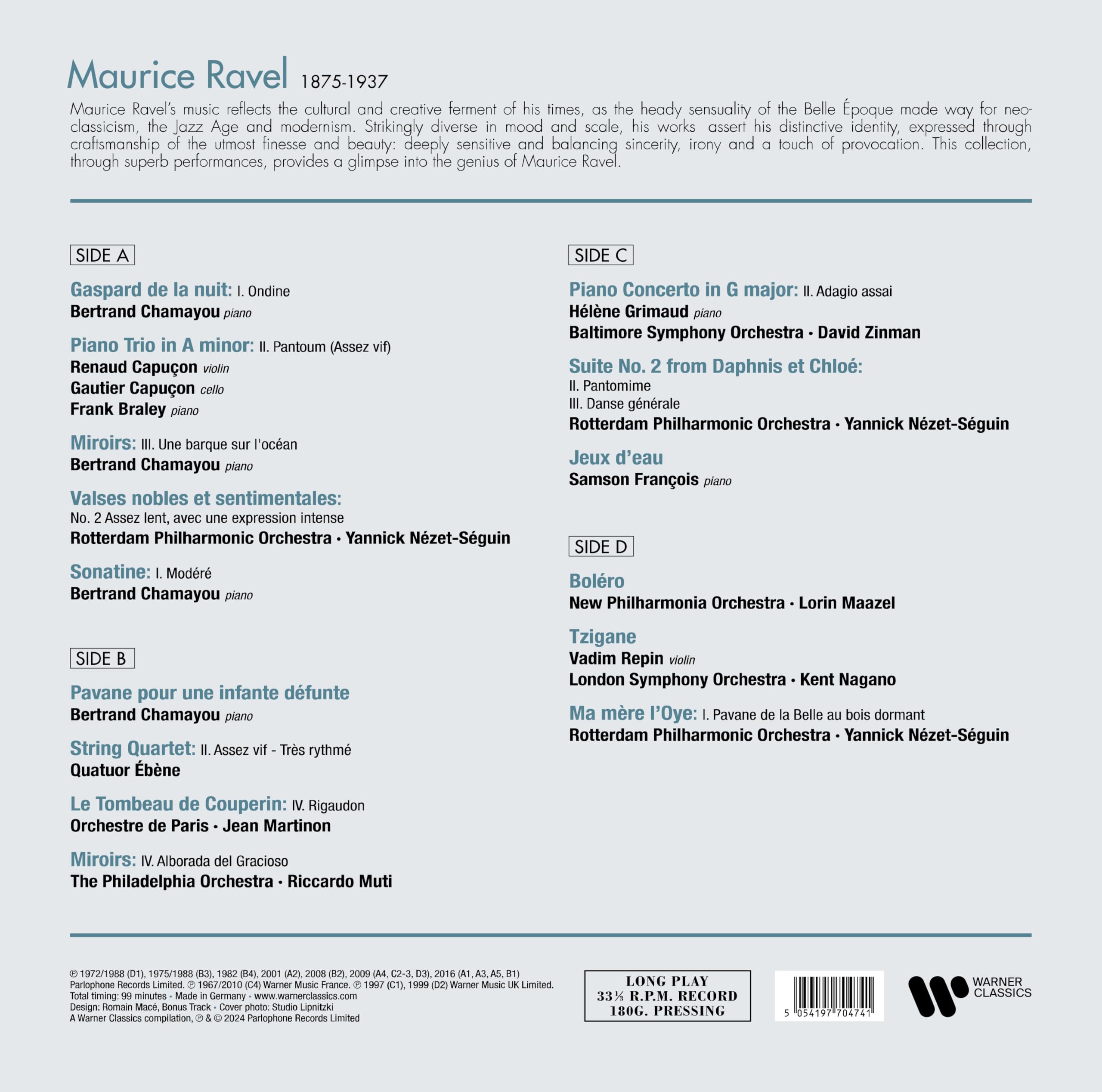 A Portrait The Best Of Ravel