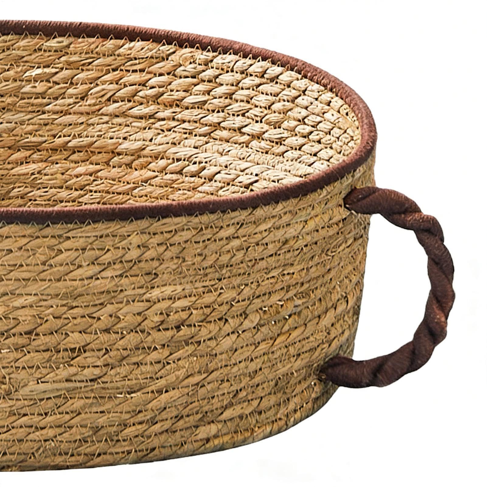 Cesta per gatti – traspirante – cuccia per gatti – in corda di cotone intrecciata – per comodino, soggiorno, ufficio, tavolo, finestra angolare