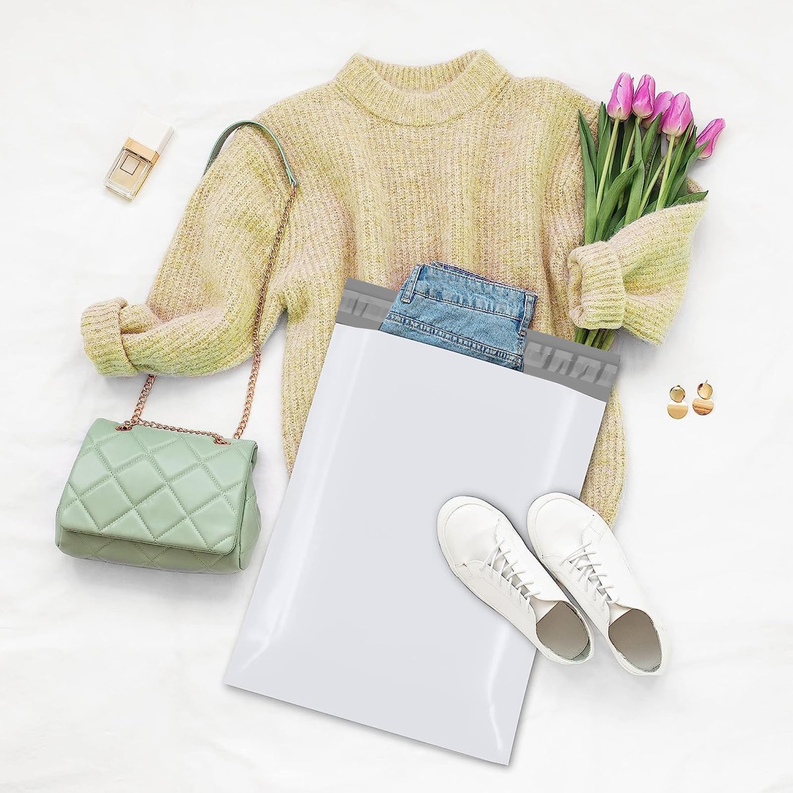 Buste Per Spedizioni 1000 Buste Postali In Poli Autosigillanti Yens&reg; #M3 - Misura 9x12 Pollici, Riciclabili Buste Postali Riciclabili