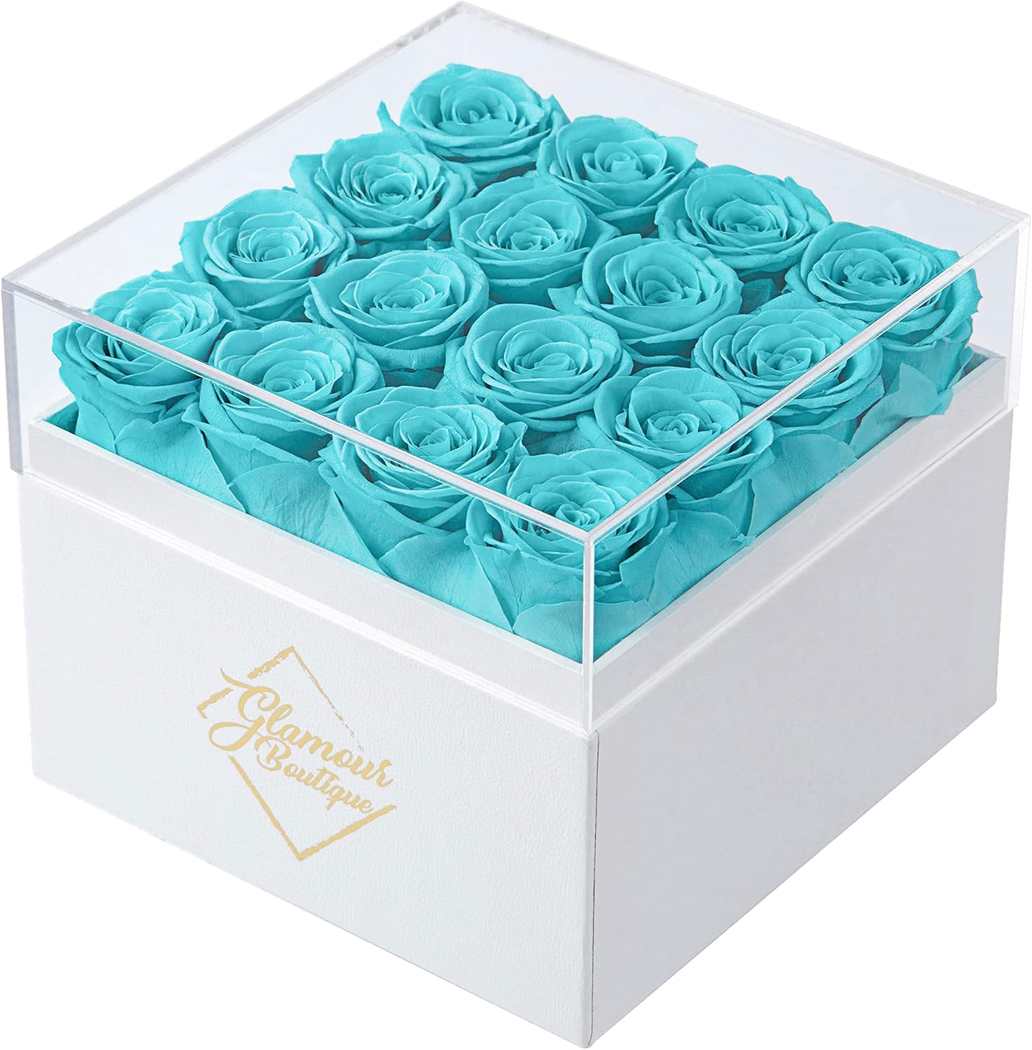 GLAMOUR BOUTIQUE Preserved Roses in a Box Valentines Day