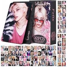 PYAJUU Stray Kids Photocards DO IT Album Photo Cards Straykids Postcard 2026 Lomo Cards Stray Kids Stickers Gift Merch For STAY KPOP Gift Box Set FELIX