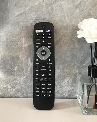 Miniatura 4 de Mando a Distancia de Repuesto para Philips 43PFL5602/F7 50PFL5601/F7 50PFL5602/F7 55PFL5901/F7 55PFL5601/F7 55PFL5402/F7 65PFL5602/F7