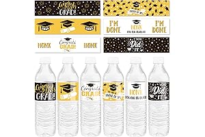 Whaline Graduation Water Bottle Labels 2023