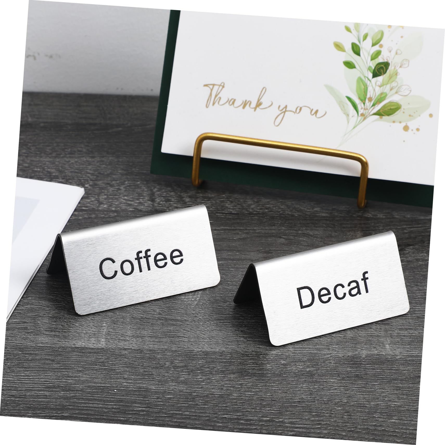 OUNONA 20stücke Teiliges Tischschild Für Kaffee Tee Und Getränke Beschilderung Für Buffets Und Gastronomie Leicht Zu Reinigen Und Langlebig