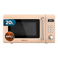 Cecotec Forno a Microonde Digitale con griglia da 20 litri Proclean 5110 Retro Beige. 700 W in 5 livelli