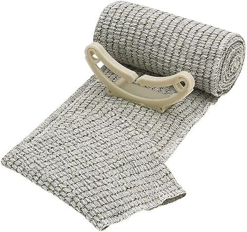 Miniatura 3 de ASA TECHMED Paquete de 5 vendajes de emergencia estilo israelí de 6 pulgadas  Combate estilo militar, batalla, heridas, primeros auxilios IFAK