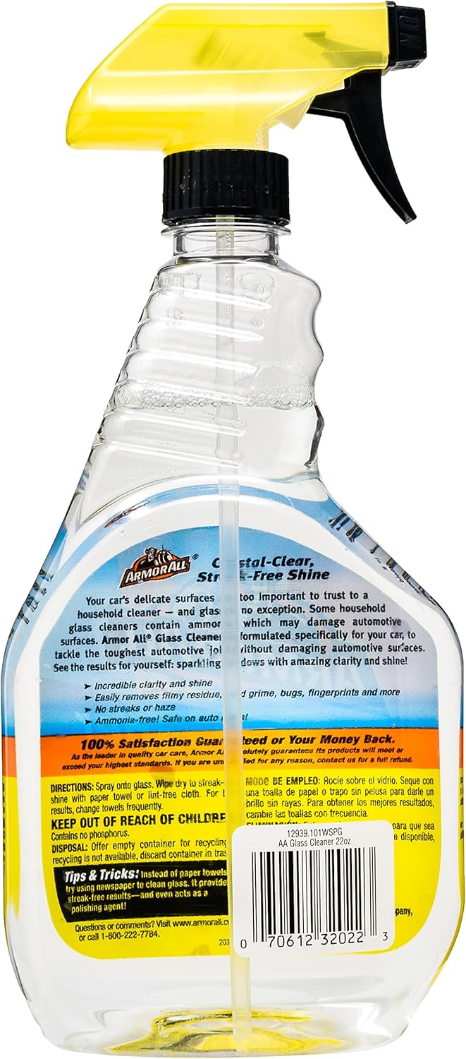 Armor All Auto Glass Cleaner 22 Oz. : Automotive