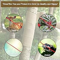 Vista 3 de Rollos de arpillera natural para jardinería, tronco de árbol, protector de árbol, vendaje de plantas para mantener el calor e hidratación