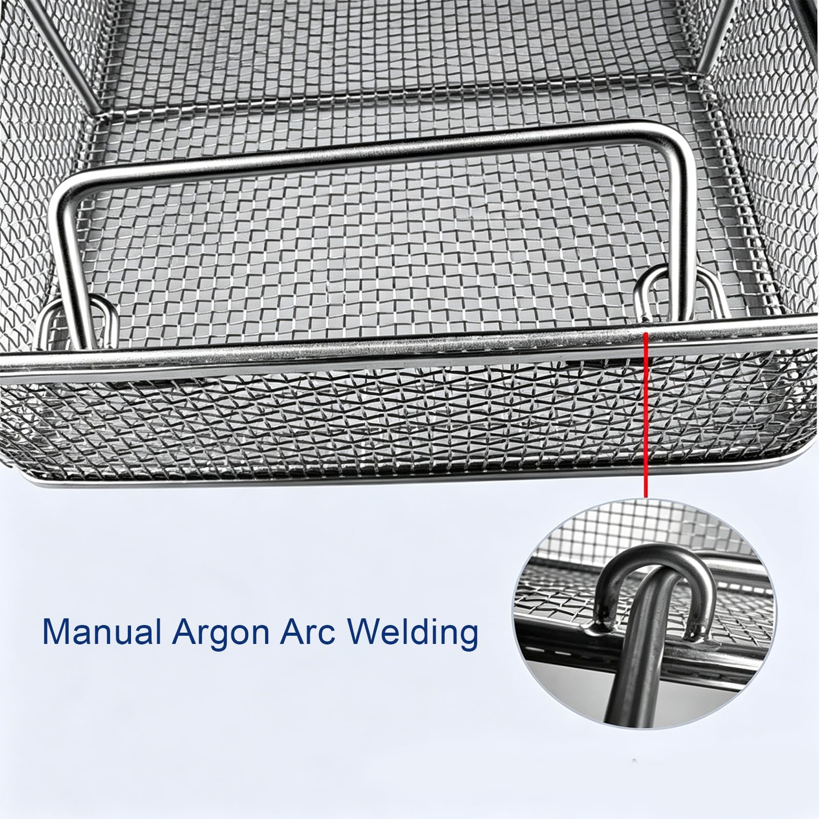 Cesta de instrumentos médicos, bandeja perforada de acero inoxidable 304 para herramientas quirúrgicas, dentales, ortopédicas y otorrinolaringológicas, grado hospitalario, agujeros de 4 mm