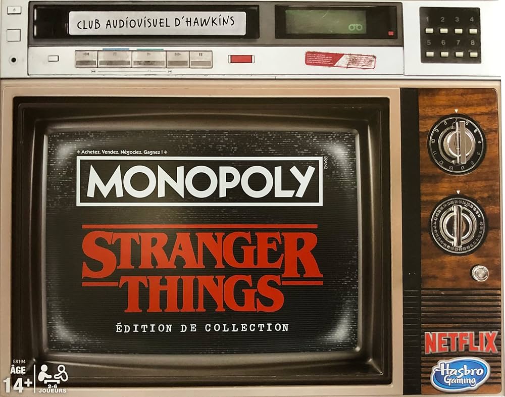未開封　モノポリー　strangerthings hasbro Hasbro MONOPOLY - Stranger Things Edition Collector (FR