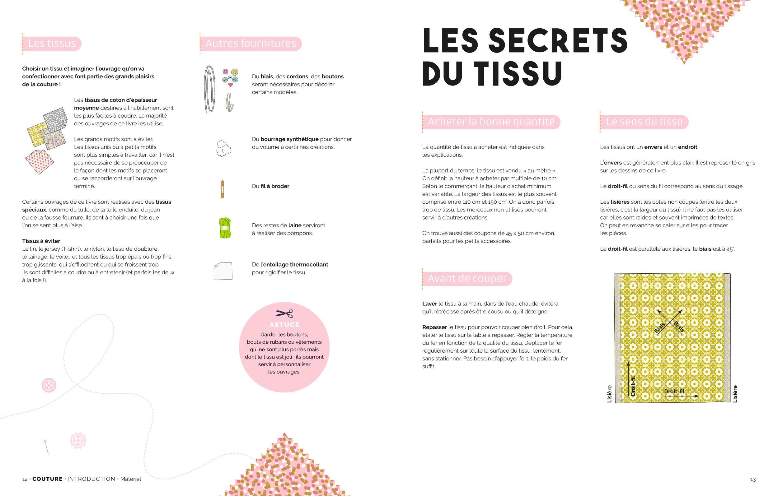 Couture - Le grand livre pour apprendre à coudre à la main et à la machine