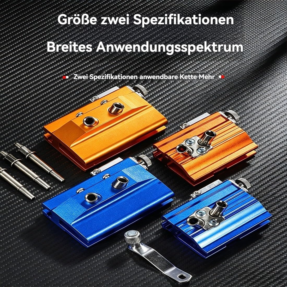 Klampero Kettenschärfer, 2026 Neu Original Universal Kettenschärfer, Tragbar Handkurbeln Kettensägenschärfer, Ergonomisches Systemdesign, Schnell Und Effizient, für Alle Kettensägen(A,L)