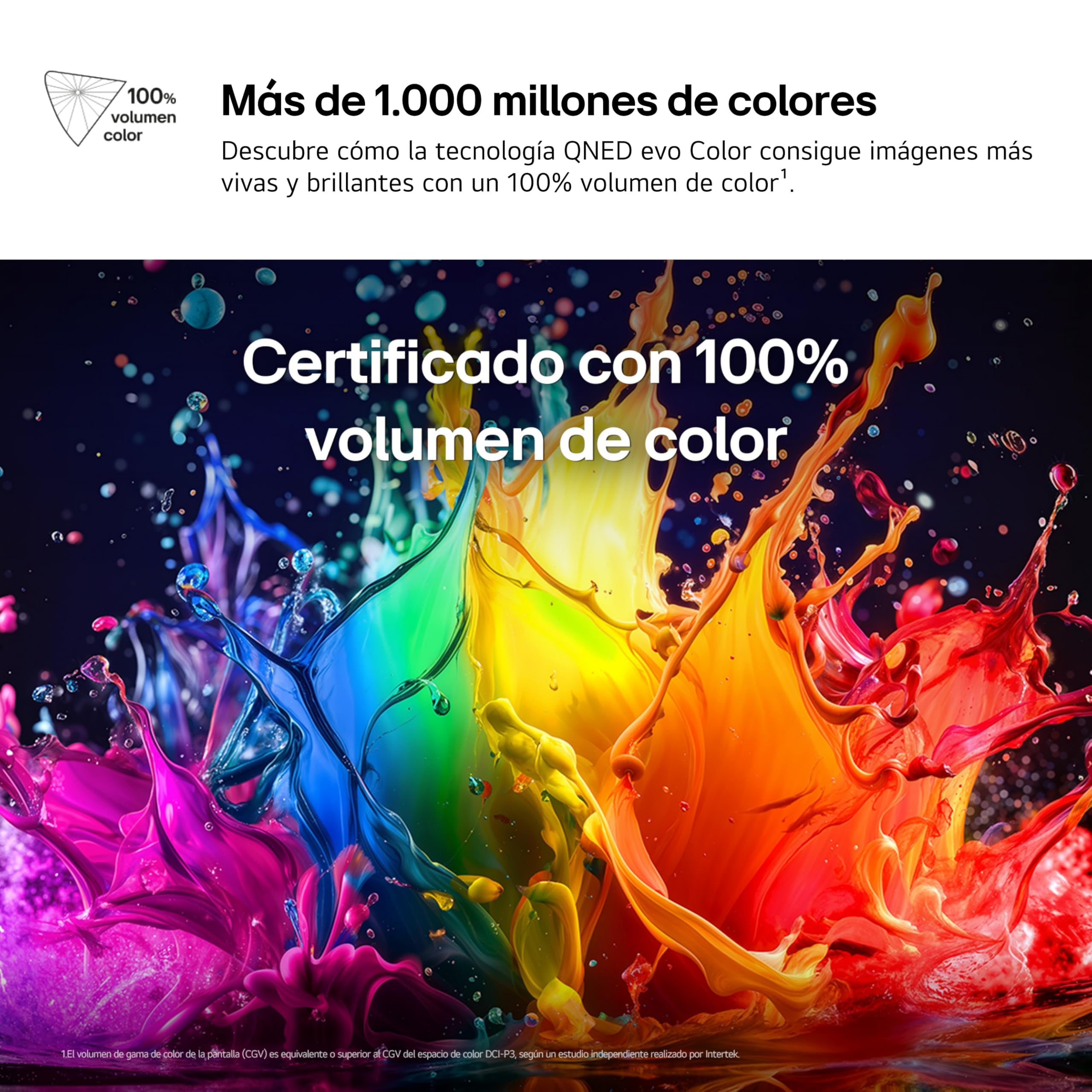 LG 43QNED70B6C - TV 43", QNED MiniLED, 4K AI, Smart TV, WebOS 25, Sin Reflejos al 94%, Procesador Alpha 5 Gen7 AI, 120Hz, Super Upscaling, HDR10 y Dolby Digital Plus, Alexa/Google Assistant, Negro