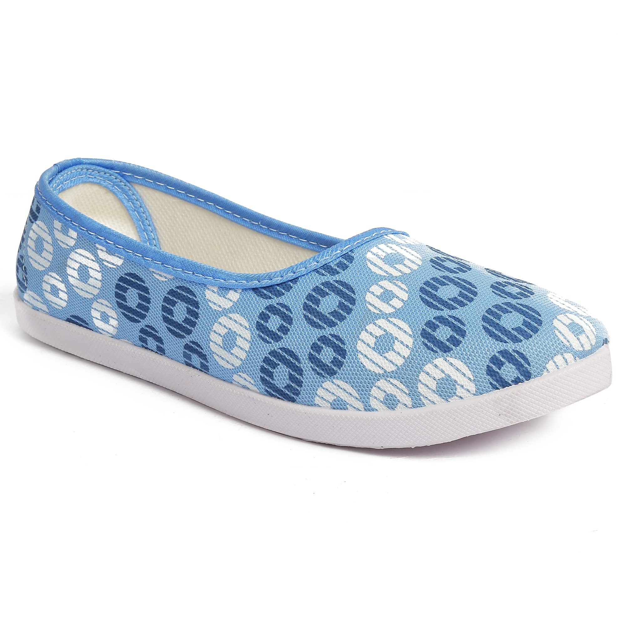 Aedee Women Casual Printed Bellie/Loafer for Women/Casual Jutti for Girls and Woman (ADE-BLIE-107-SKBL-5) Sky-Blue (B0BRPWQ1T3) Amazon Price History, Amazon Price Tracker