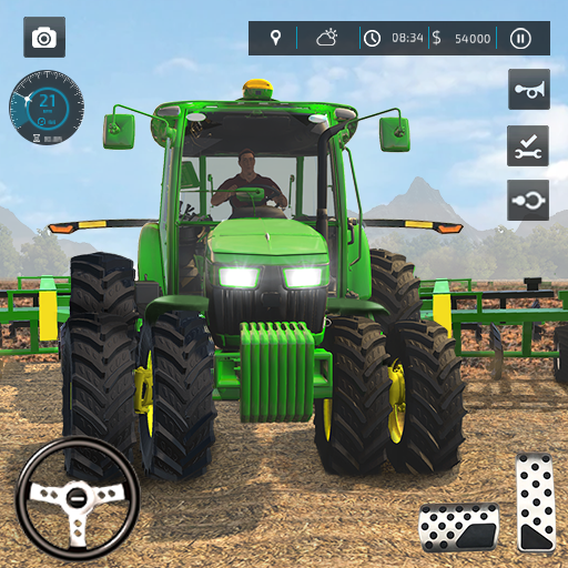 Bauernhof Traktor Fahrspiele