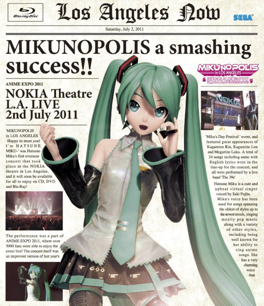 Amazon.co.jp: MIKUNOPOLIS in LOS ANGELES “はじめまして、初音