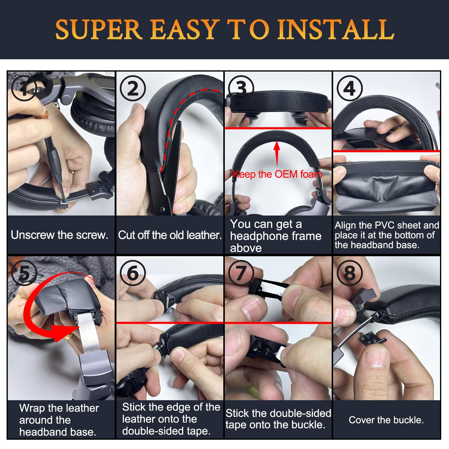 Amazon | SOULWIT ヘッドバンド ヘッドホン バンド for Pioneer DJ HDJ