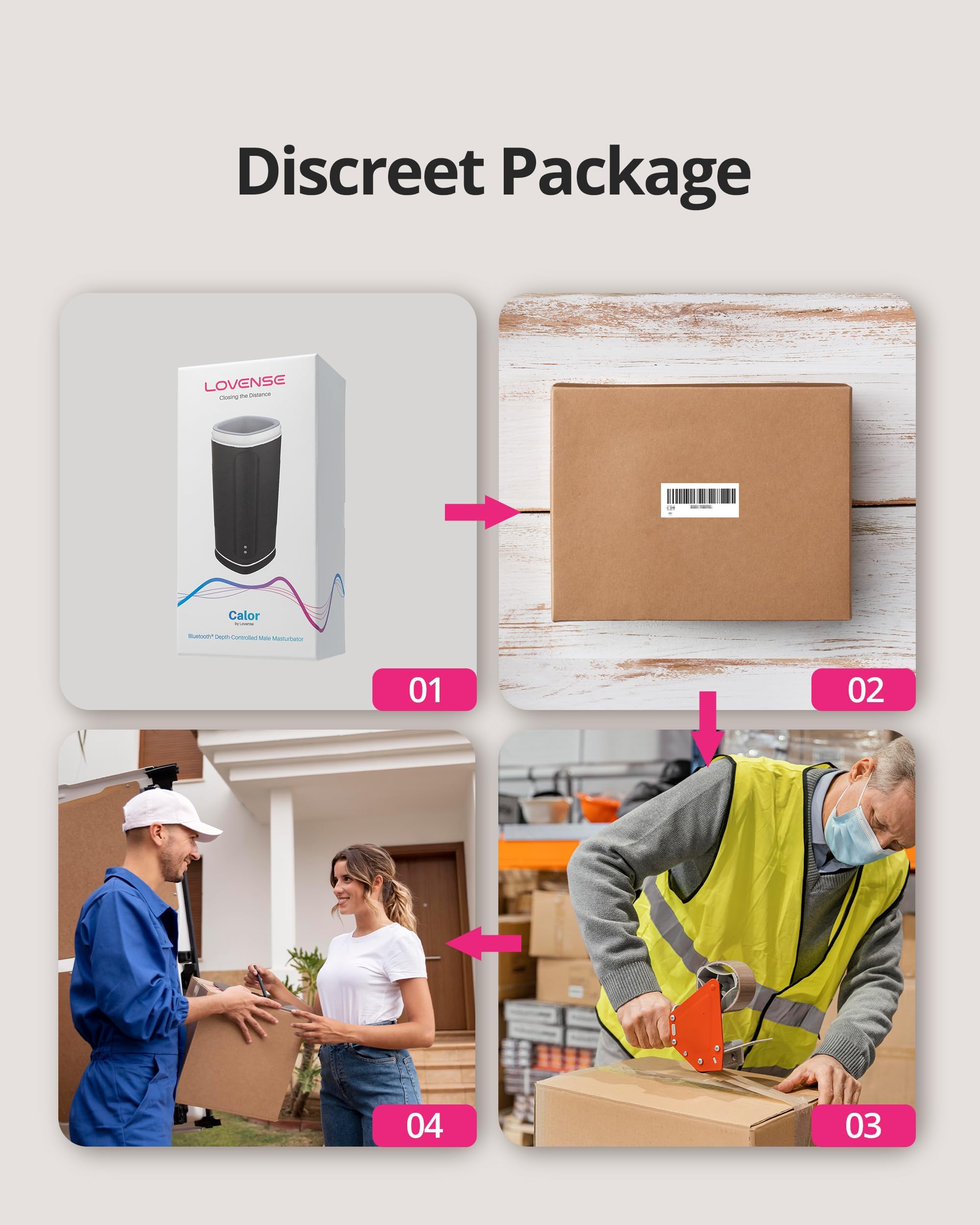 LOVENSE Calor Male Masturbator, Automatic Male Masturbator Cup with 7 Thrusting Rotating for Penis Stimulation, Electric Masturbation Toy, Blowjob Stroker Adult Sex Toys for Men