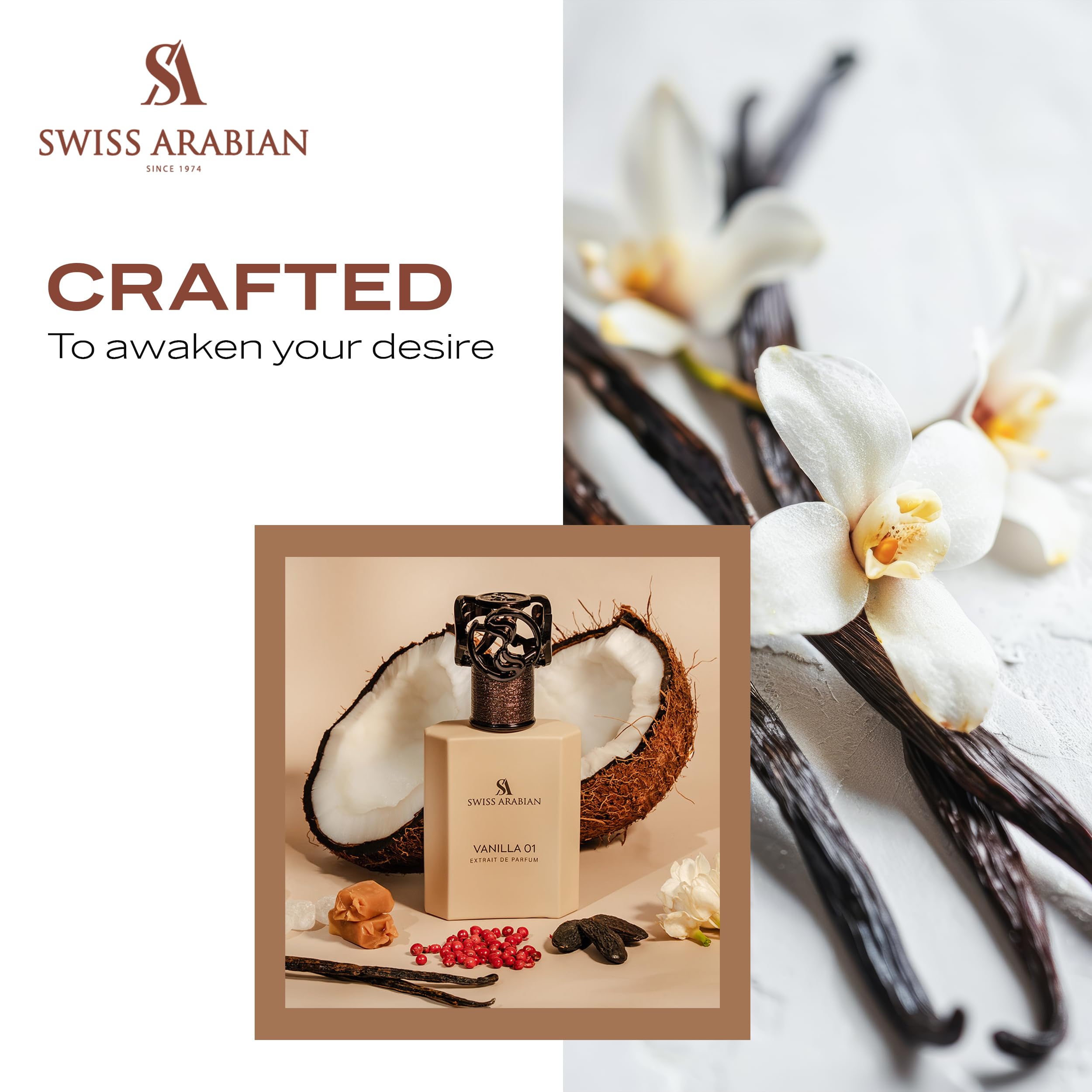 Swiss Arabian Vanilla 01 Estratto Di Fragranza 75ml