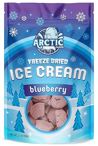 Miniatura 402 de Arctic Farms Brocas de helado liofilizadas empaquetadas y en caja, no se derrite (mezcla napolitana, 2.5 onzas)