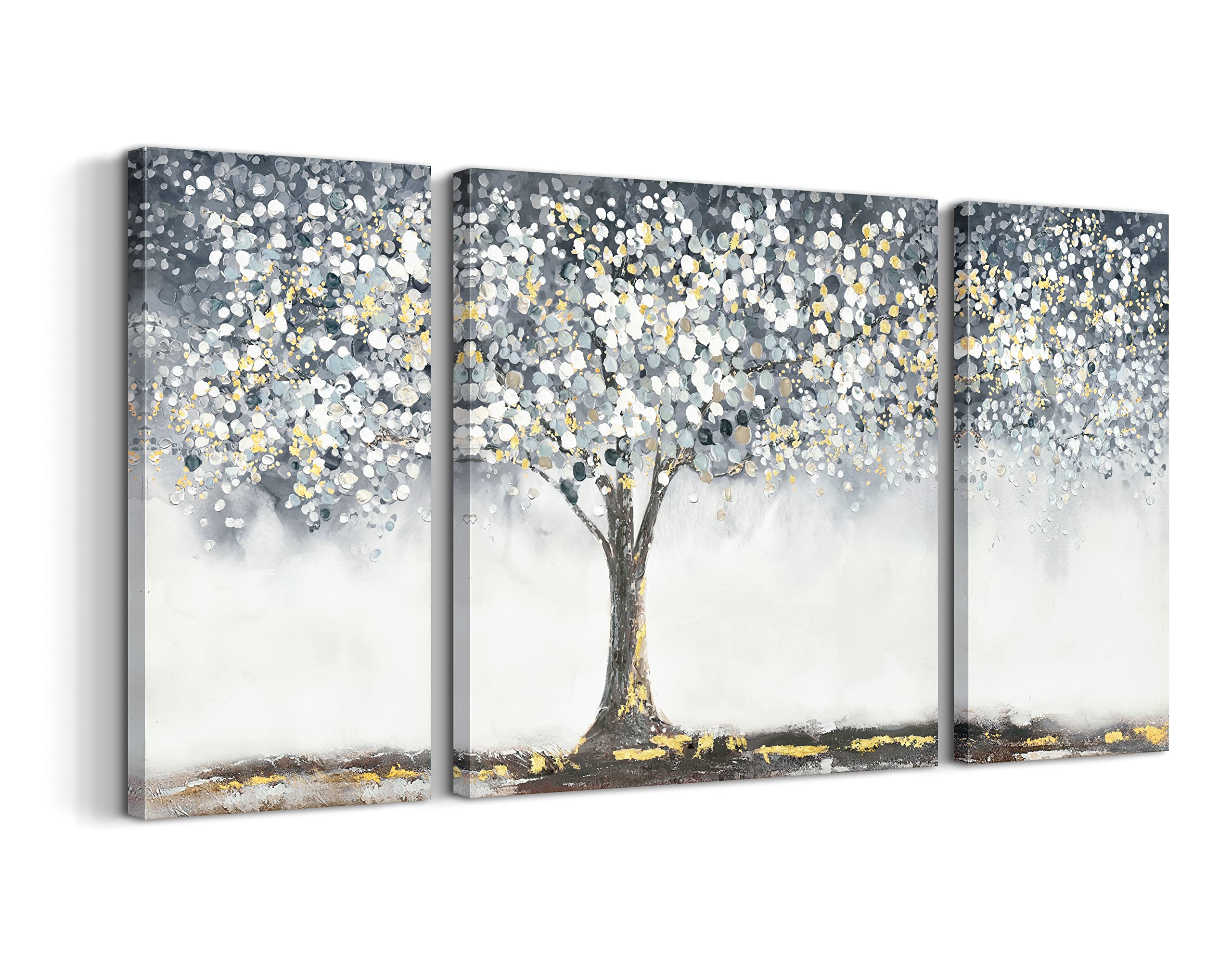 Buy Tree Wall Art, Tree of Life Wall Art Print on Canvas, HIWILDOO Hand